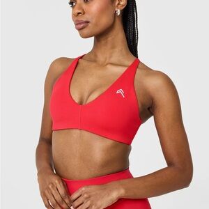 Oner Active Unified Micro Bralette in Muscle Mommy Red (SOLD OUT ONLINE)